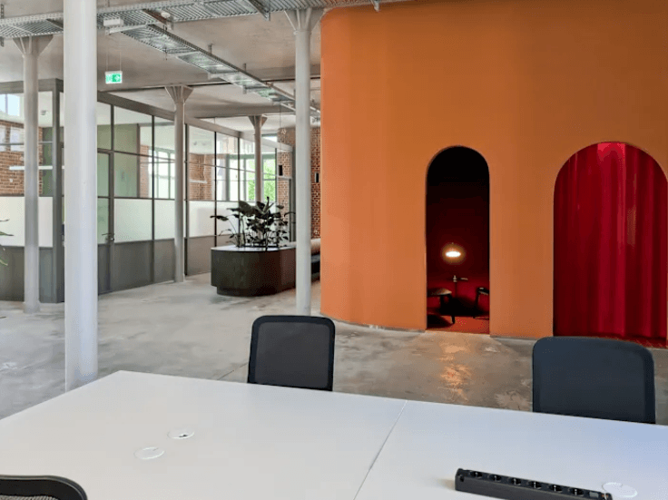 Eingangsbereich die fabrik Chemnitz – Büro der SEO-Agentur Chemnitz